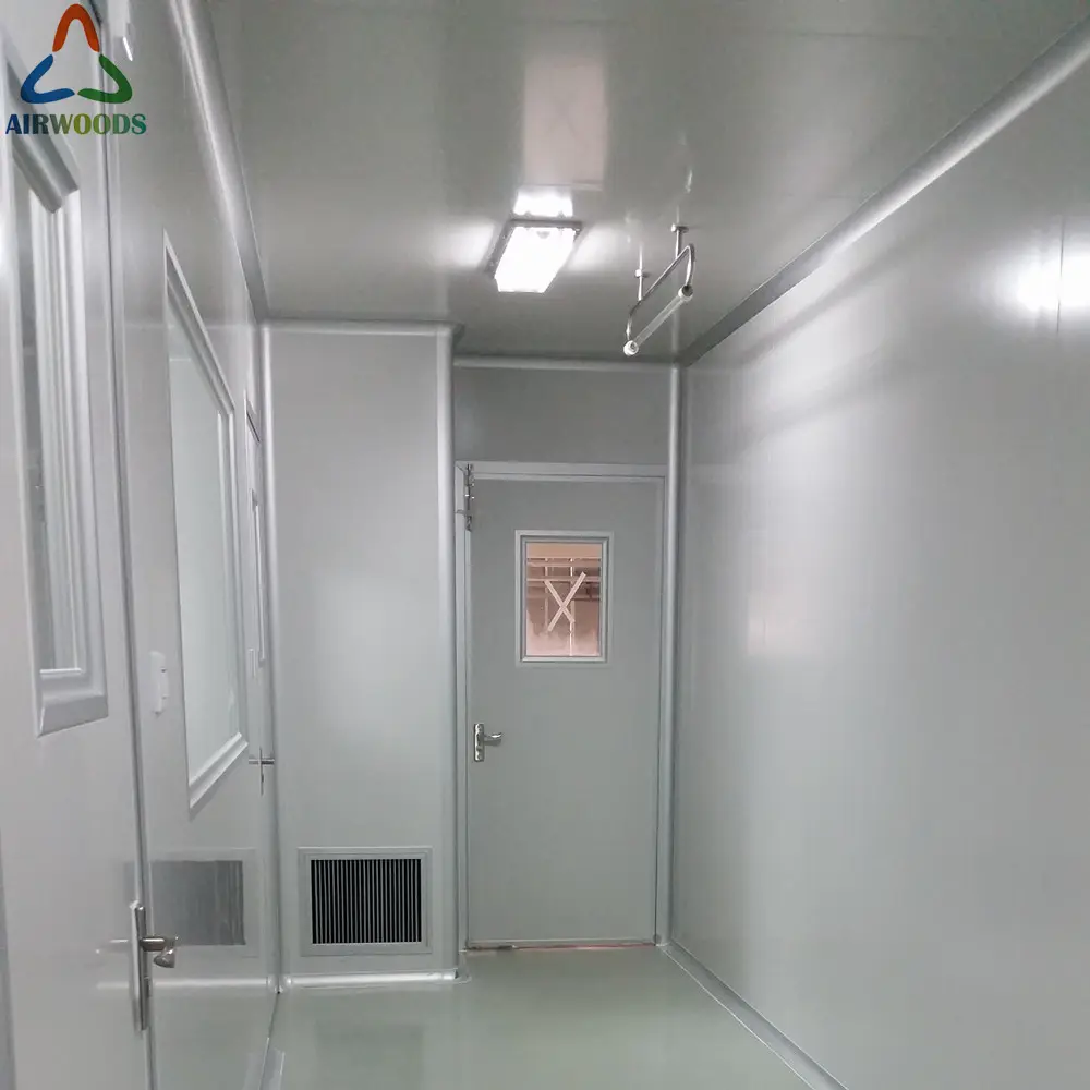 AHUテクノロジー生物学的浄化エアシャワーモジュラークリーンルーム