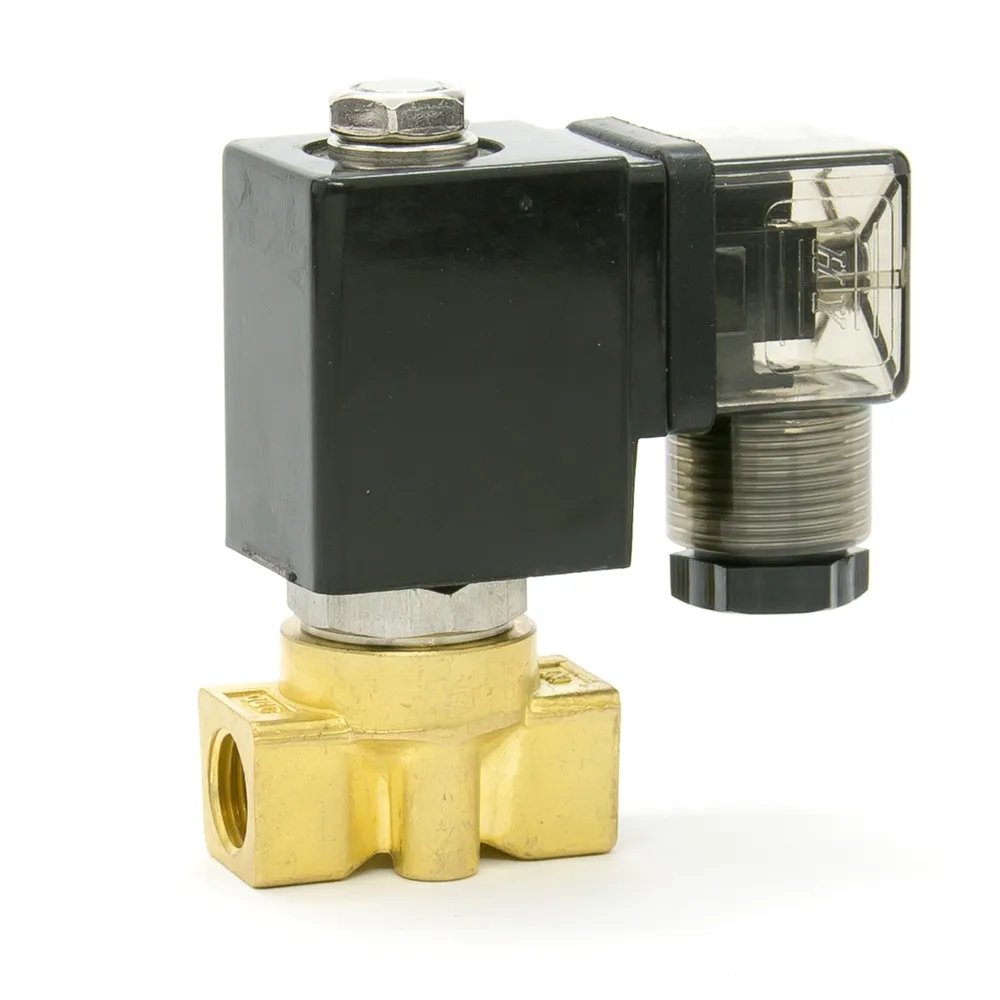 24V 220V DC AC 1/4 1/8 3/8 inch air oil water solenoid valves