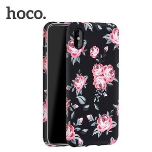 Lujo Rose flor floral pintado TPU teléfono caso para <span class=keywords><strong>el</strong></span> iPhone 8 7 más impresión TPU contraportada para <span class=keywords><strong>el</strong></span> iPhone X accesorio - Product Image 1