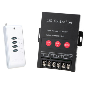 DC5-24V Wireless Remote Control RF 360W LED <strong>RGB</strong> <strong>Controller</strong> for LED Strip Light 30A <strong>RGB</strong> LED <strong>Controller</strong> - Product Image 1