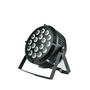 Éclairage de scène LED RGBW 6 en 1 18x10W, grande lampe pour bal de mariage, événement Bar, discothèque, nouveau modèle, LPC006