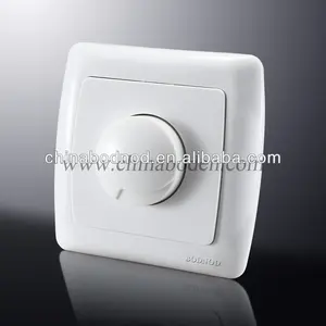 ABS material de venda quente controle de velocidade do ventilador interruptor dimmer