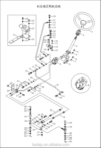 One-way klep ft254.40.030 stabiele distrbuting ft254 foton 254 trekker onderdelen