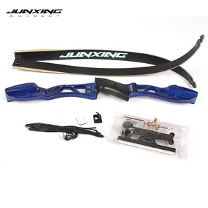 Junxing חץ וקשת F155 יד ימין או יד שמאל לקחת למטה recurve ירי חץ וקשת קשתות עבור סיטונאי