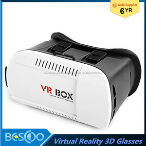 CAJA de realidad Virtual VR VR Auricular Gafas <span class=keywords><strong>3D</strong></span> Gafas Para el iphone Para <span class=keywords><strong>Samsung</strong></span> <span class=keywords><strong>3D</strong></span> Video Glasses + Controlador de Juegos - Product Image 1