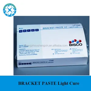 אספקת שיניים BISCO ORTHO אור נרפא סוגר להדביק LC 2x5g מזרק 5g לחרוט-37 צעד אחד 4ml