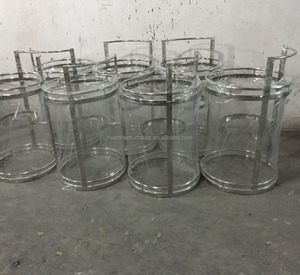 Fornitore della cina in metallo commerciale rotondo tre <span class=keywords><strong>di</strong></span> <span class=keywords><strong>lusso</strong></span> tiers liquore tè serve carrello <span class=keywords><strong>trolley</strong></span> in hotel per il ristorante - Product Image 2
