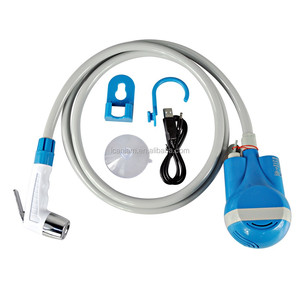 נטענת אמבטיה מקלחת נייד מים בידה מרסס בכחול - Product Image 1