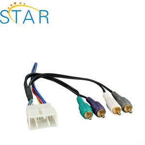 6 8 10 دبوس إلى ISO الرصاص الأسلاك المنوال محول كهرباء سلك راديو موصّل كهربائي - Product Image 6