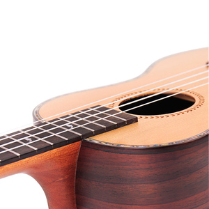 Stierenvechter 26 Inch Ukelel Hoge Kwaliteit Solid Top Pinus Koraiensis <span class=keywords><strong>Ukulele</strong></span> Snaarinstrumenten Acustic - Product Image 5