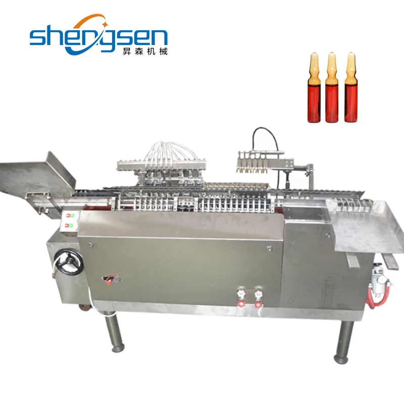 High Speed Full Automatic Pharmaceutical Ampoule Filling And Sealing Machine