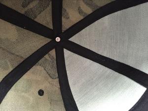 Berretto in cotone da Baseball a 6 pannelli con logo ricamato personalizzato - Product Image 4