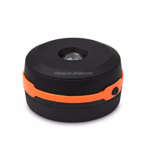 Resistente all'acqua bianco nero ABS LED lampada da campeggio luce del peso flessibile torcia sospesa Mini <span class=keywords><strong>lanterna</strong></span> pieghevole - Product Image 6