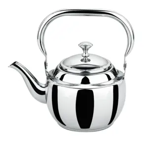 201 Acero inoxidable cocina applicans/1,0/1,5/1.8L agua hervidor de té