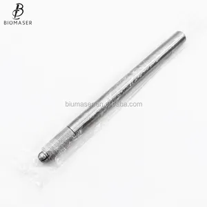 좋은 품질 AUTOCLEAVABLE Biomaser 스테인레스 스틸 Microblading 펜 3d 눈썹 문신 펜 영구 메이크업