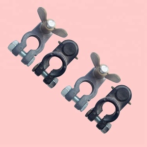 Pince de serrage à tête de fil, Terminal de batterie en laiton et en cuivre, connecteur négative Positive, 50 pièces - Product Image 6