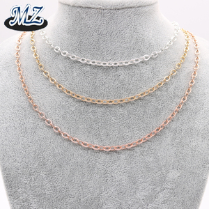 Fornituras <span class=keywords><strong>de</strong></span> Joyería Hechas a Mano <span class=keywords><strong>XP</strong></span>, Joyería <span class=keywords><strong>de</strong></span> Moda, <span class=keywords><strong>Cadena</strong></span> <span class=keywords><strong>de</strong></span> <span class=keywords><strong>Oro</strong></span> Falsa, Material Metálico para la Fabricación <span class=keywords><strong>de</strong></span> Joyería - Product Image 4