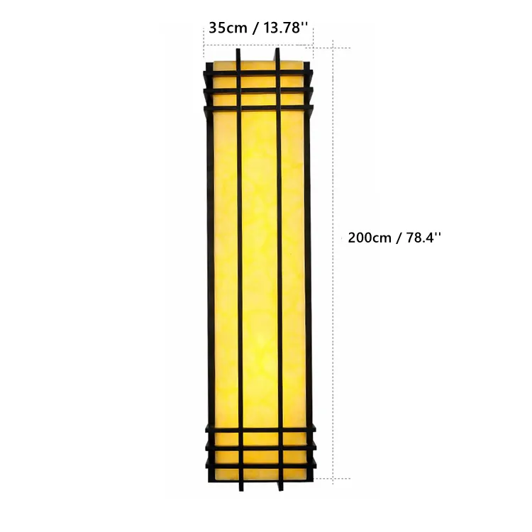 lampe jardin Buiten D'éclairage Cour étanche extérieure applique murale éclairage extérieur led T5 lampe industrielle O