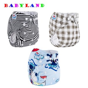 2023 <span class=keywords><strong>promotion</strong></span> couches en tissu lavables réutilisables boutons boutons réglables taille unique pour bébé couches en tissu - Product Image 4