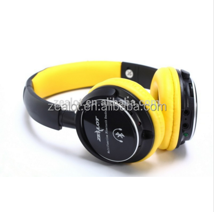 Mp3 Headphones Bluetooth Headset Zealot B-370