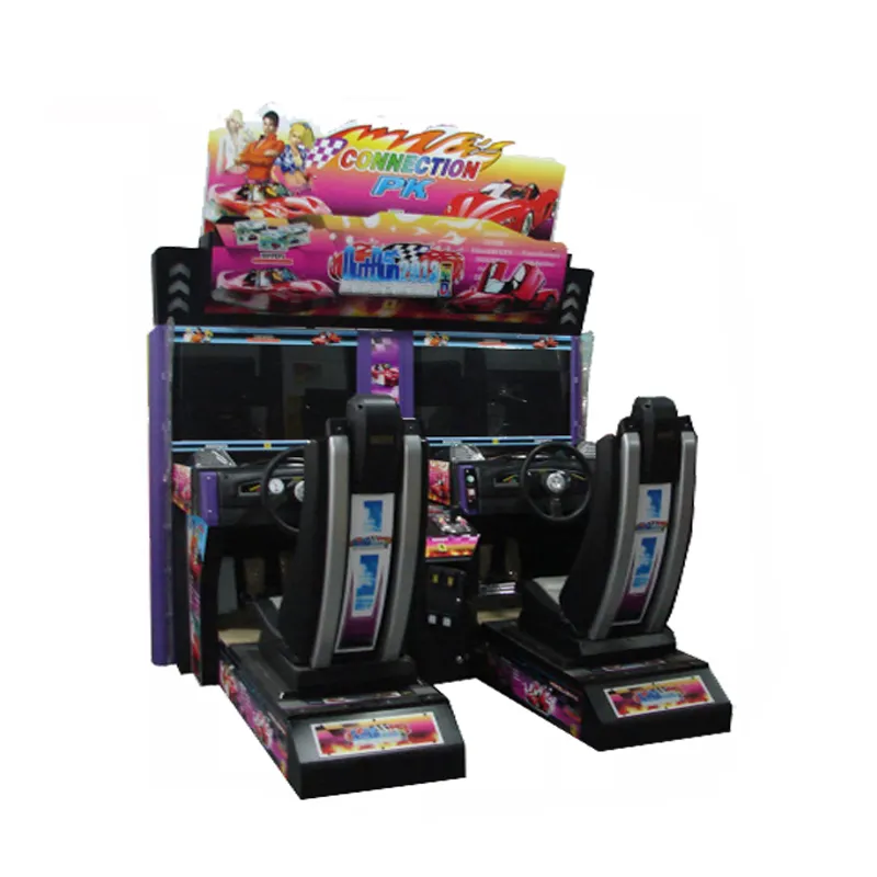 Indoor amusement 2 player HD Outrun Auto Racing Video Simulator Spiel maschine simulator mit doppel luxus reise spiel