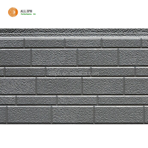 Nueva PU espuma Panel de pared sándwich galvanizado hoja Exterior Panel de la cerca de Metal - Product Image 5