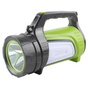 Plastic outdoor emergency 3.7 led searchlight Handheld spotlight USB Rechargeable convenient usb led rechargeable led searchlight