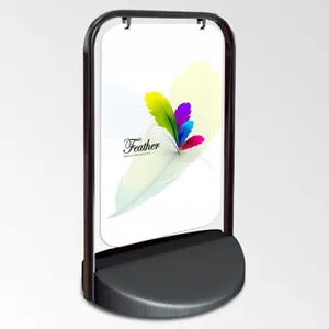 <span class=keywords><strong>Swinger</strong></span> A1 โปสเตอร์ผู้ถือ Pavement ป้ายกรอบสีดำ - Product Image 1