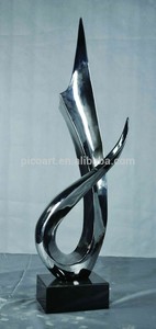 pico de arte moderno de pulido de acero inoxidable de <span class=keywords><strong>la</strong></span> estatua - Product Image 3