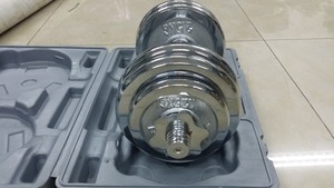 10 kg cromado mancuerna set para su mejor elige - Product Image 5