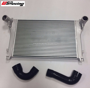 Per <span class=keywords><strong>Audi</strong></span> a3 s3 / VW Golf GTI R Mk7 1.8T 2.0T TSI intercooler kit con barra di alluminio completa e piastra intercooler - Product Image 4