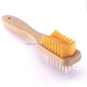 High Quality Clean Double <strong>Suede</strong> Rubber Shoe <strong>Brush</strong> - Product Image 5