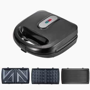 Nuovo Design 3-in-1 macchina per la colazione intercambiabile antiaderente pressa per griglia a Sandwich staccabile - Product Image 4