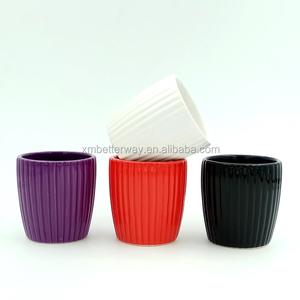 الخزف السيراميك نوع المزجج التشطيب أصيص ورد سيراميك - Product Image 5