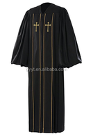 Bata de clero de púlpito en precio barato Vestidos clásicos para sacerdote