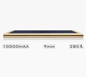 Involucro in alluminio di alta qualità super slim dual usb <span class=keywords><strong>powerbank</strong></span> solare 8000mah caricatore solare per il telefono mobile - Product Image 6
