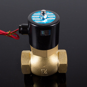 por mayor bajo presión de la válvula de 2 vías 2 puerto solenoide de la válvula de control de flujo de agua eléctrico - Product Image 2