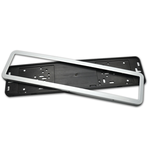 Marco de matrícula de carbono para coche, personalizado, estándar europeo - Product Image 5