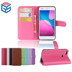 Premium PU Flip Cartera de cuero Funda para <span class=keywords><strong>Huawei</strong></span> <span class=keywords><strong>P9</strong></span> Lite <span class=keywords><strong>Mini</strong></span> - Product Image 1