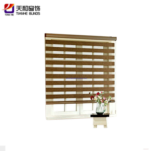 Retráctil diseño colorido doble <span class=keywords><strong>Zebra</strong></span> ciego proveedor - Product Image 2