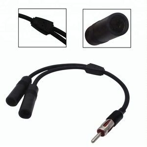 MX 30cm Universal único hombre a doble hembra Y de extensión del divisor de Radio AM/<span class=keywords><strong>FM</strong></span>/<span class=keywords><strong>antena</strong></span> <span class=keywords><strong>Antena</strong></span> de conector de <span class=keywords><strong>Cable</strong></span> - Product Image 5