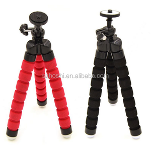 Mini Trípode de Espuma con Forma de Pulpo <span class=keywords><strong>para</strong></span> Teléfono Móvil, Soporte Flexible <span class=keywords><strong>para</strong></span> Selfies - Product Image 5