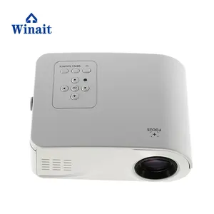 X6 MiniポータブルLED Projector Home TheaterマルチメディアプロジェクターFull HD 1080Pビデオプロジェクター