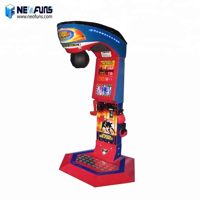 Hot Sale Coin Operated Redemption Game Machine Boxing Machine Game Used Electronic Boxing Machine