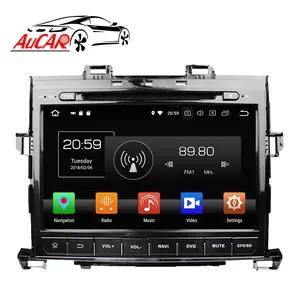 AuCAR 9 "安卓10汽车视频多媒体播放器汽车收音机安卓立体声全球定位系统导航头单元，适用于丰田阿尔法2007-2013