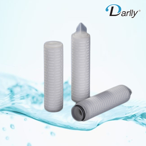 China miron hidrófila Plisado 0.1 de nylon micras cartucho de filtro plisado - Product Image 4