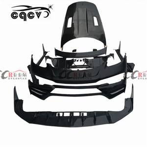 Kit de carrocería de fibra de carbono de alta calidad, estilo CQCV para <span class=keywords><strong>Porsche</strong></span> Cayman <span class=keywords><strong>boxster</strong></span> <span class=keywords><strong>718</strong></span>, parachoques delantero, faldón lateral, alerón y ala trasera - Product Image 6