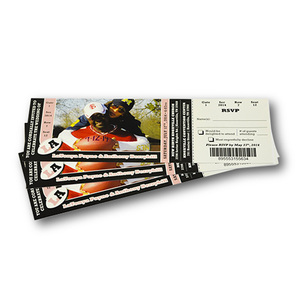 ตั๋วคอนเสิร์ตพิมพ์คุณภาพสูงแบบกำหนดเองจากโรงงาน - Product Image 6