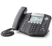 Polycom SoundPoint IP 550 PoEหน้าจอโทรศัพท์2201-12550-00 4สายPoE VoIPโทรศัพท์IP 550