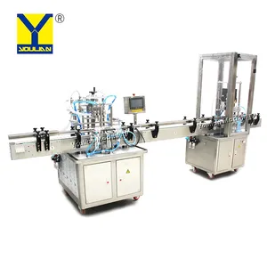 YT4T-CDX Wholesale Electric Automatic Piston Liquid Filling and Capping Machine for Plastic Bottle